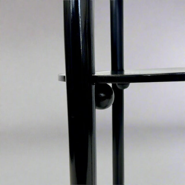 Early 20th Century A Pair of Vienna Secession Oval Two-Tier Side Tables by Josef Hoffmann For Sale - Image 14 of 18