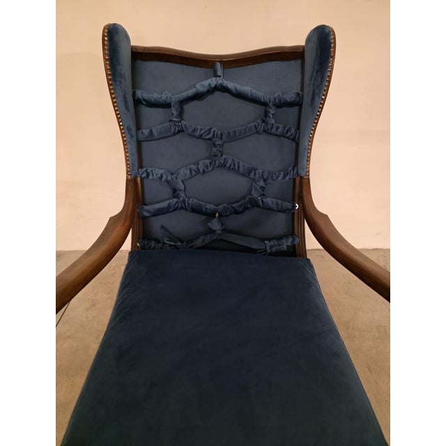 Armchair attributed to Gigiotti Zanini, 1930s For Sale - Image 9 of 11