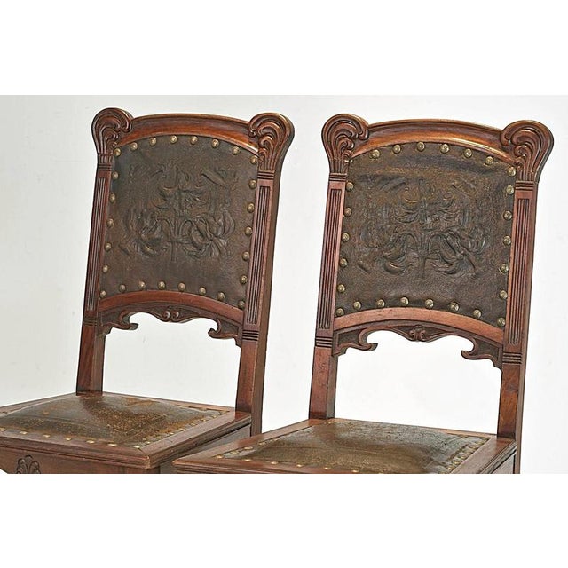 Art Nouveau Chairs, Germany, 1908, Set of 2 For Sale - Image 10 of 16