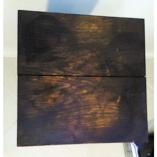 Vintage Wood Pedestal/Plant Stand For Sale - Image 4 of 10