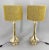 Tall Brass Table Lamps, 1950s, Set of 2 For Sale - Image 11 of 12