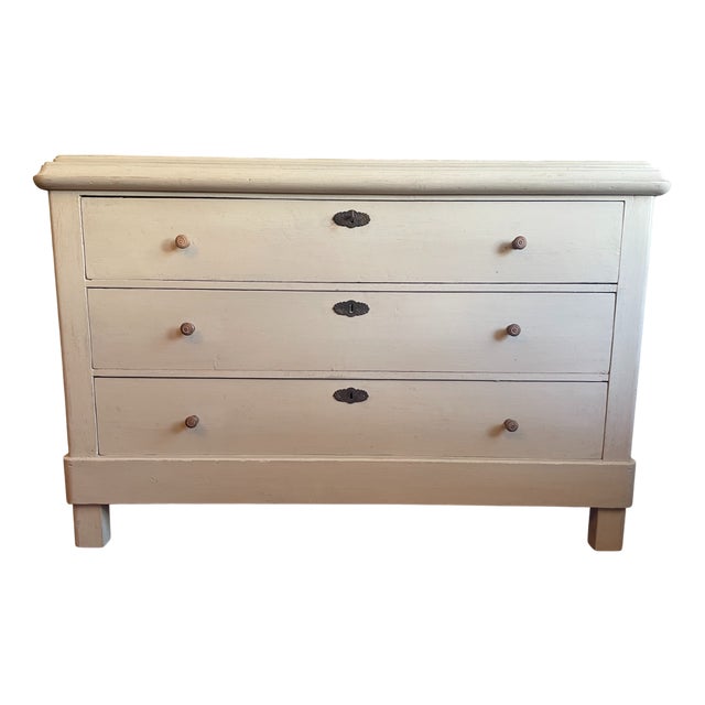 Dutch Chest of Drawers in Wood For Sale