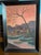 1967 Original Oil on Canvas Painting by Thai Modernist Sanong Sriboon Framed For Sale - Image 12 of 14