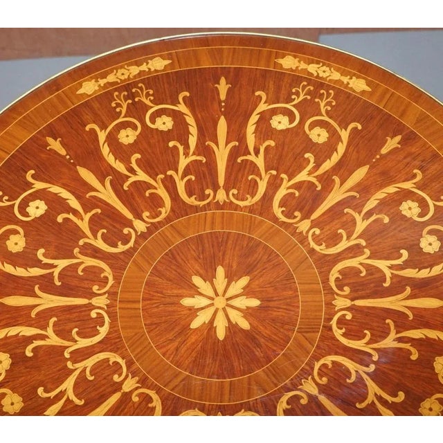 Large Occasional Side Table in Patinated Bronze For Sale - Image 4 of 18