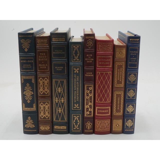 Age: C.1980s Details: Appear To Have Been Rarely Used High Quality Construction Quality Leather Bound Books Condition:...