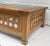 Wow! This is an amazing coffee table made out of teak by Iksun. The top of the table is glass, but everything else is...