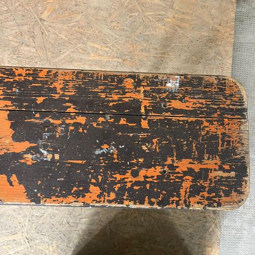 Large French Folding Bench, 1950s For Sale - Image 3 of 4