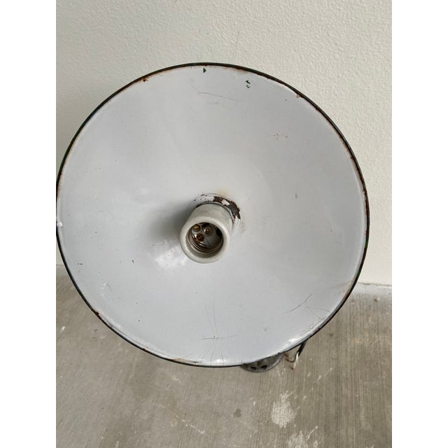 Vintage Nathan Turner Metal Industrial Light Fixture Sconce For Sale - Image 4 of 11