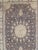 Semi-Antique Kerman Carpet, Handmade Persian Wool Rug, Navy, Ivory, Blue, Pink For Sale - Image 18 of 18