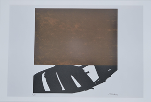 Pierre Soulages, Lithograph No. 43, Lithograph