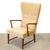 1950s Danish Oak Wingback Armchair For Sale In Boston - Image 6 of 6