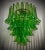 Green Green Murano Glass Chandelier from Mazzega, 2000s For Sale - Image 8 of 9