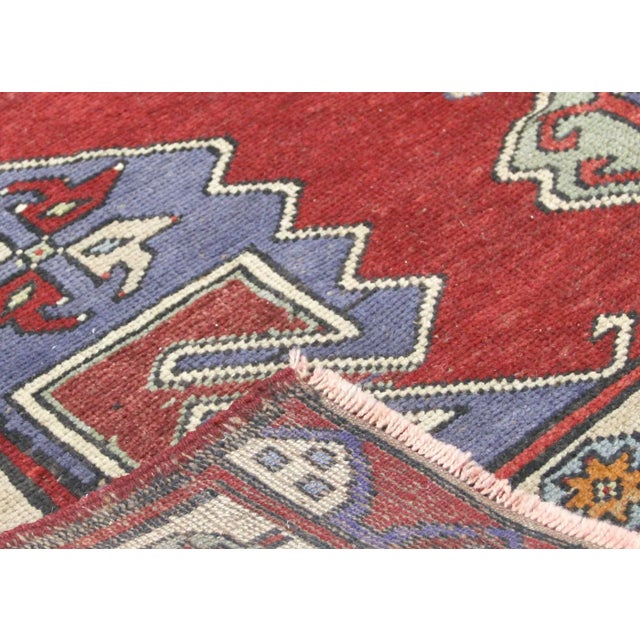 1960s Turkish Oushak Runner For Sale - Image 4 of 7
