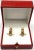 Cartier Panthere Maillon 18k Yellow Gold Stirrup Cufflinks For Sale - Image 9 of 11