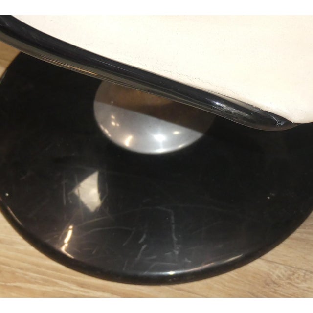 Space Age Acrylic Glass Tulip Swivel Chairs from Chromcraft, USA, 1970s, Set of 4 For Sale - Image 10 of 13