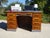 Wood Vintage American Oak Desk, 1950s For Sale - Image 7 of 18