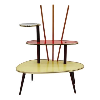Large German Plant Stand, 1950s For Sale