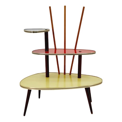Large German Plant Stand, 1950s For Sale