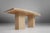 Beige Sculptural Dinner Table in Travertine, France, 1960s For Sale - Image 8 of 13