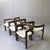 1980s Chairs in the style of Afra and Tobia Scarpa, 1980s, Set of 6 For Sale - Image 5 of 12