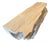 Andrianna Shamaris Bleached Teak Wood Log Bench or Coffee Table For Sale