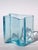 1960s Space Age Blue Glass Vase, 1960s For Sale - Image 5 of 5