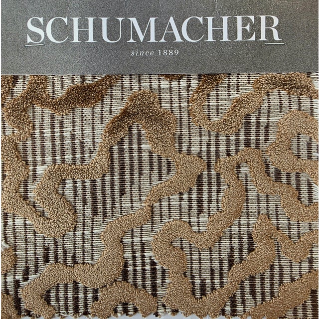 Schumacher Schumacher’s ‘Janis’ Velvet For Sale - Image 4 of 4