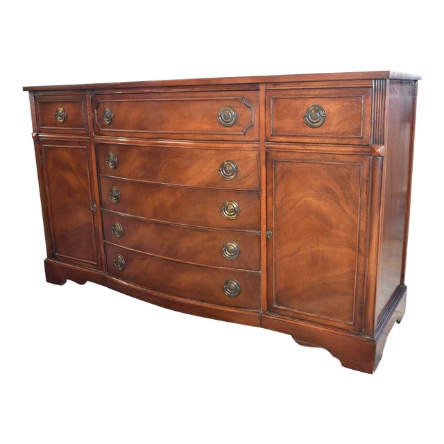 Bernhardt Antique Mahogany Dining Room Sideboard Buffet Chairish