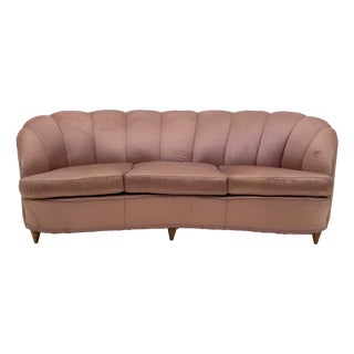 Mid-Century Modern Italian Curved Sofa by Gio Ponti for Casa E Giardino, 1936 For Sale