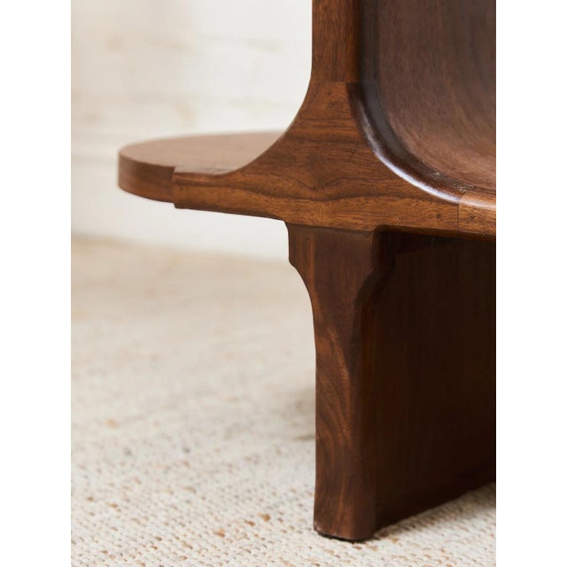Not Yet Made - Made To Order Solid Walnut Atomic Console For Sale - Image 5 of 12