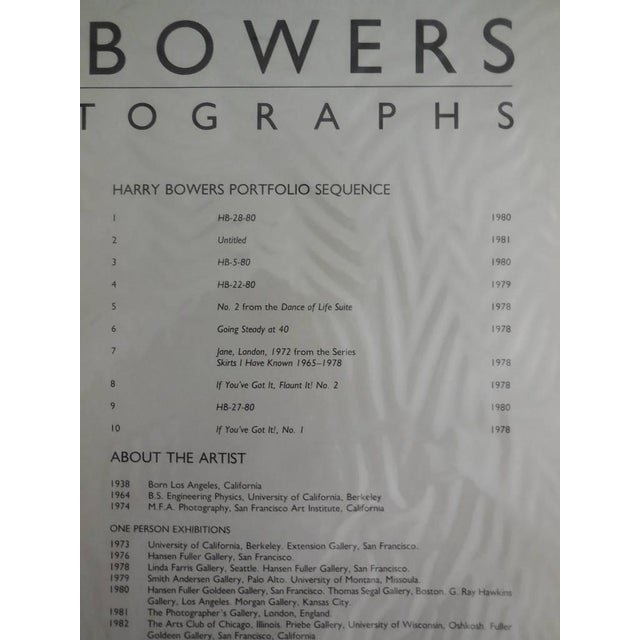Harry Bowers, Rare Large Harry Bowers Vintage C Print Photograph Ten Photographs Fashion Photo, 1984 For Sale - Image 4 of 7