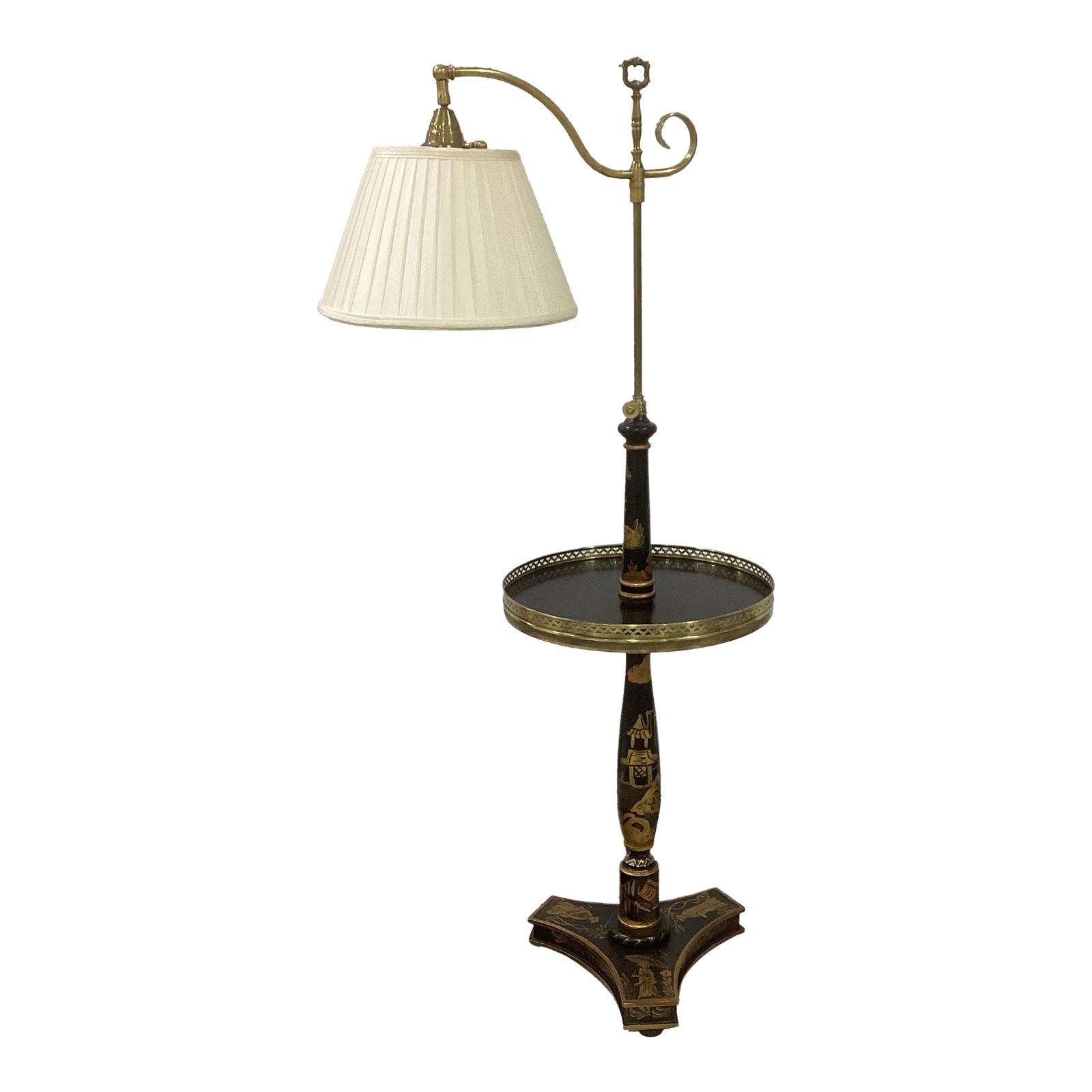 Late 20th Century Frederick Cooper Chinoisserie Floor Lamp With