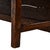 19th Century Wood Bench with Schumacher Zanzibar Linen Print Cushion For Sale - Image 10 of 13