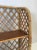1950s Attributed to Audoux Minet, Rattan and Wood Wall Shelves, French, circa 1950 For Sale - Image 5 of 13