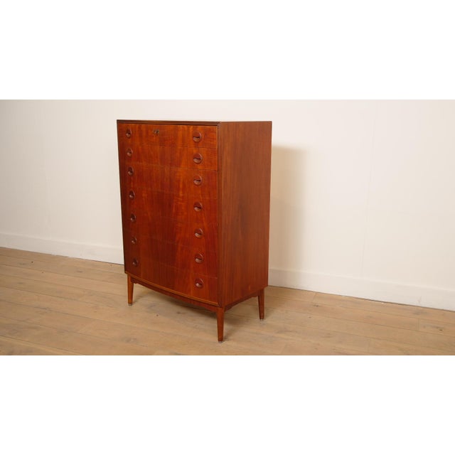 Vintage Danish Teak Chest of Drawers For Sale - Image 6 of 10