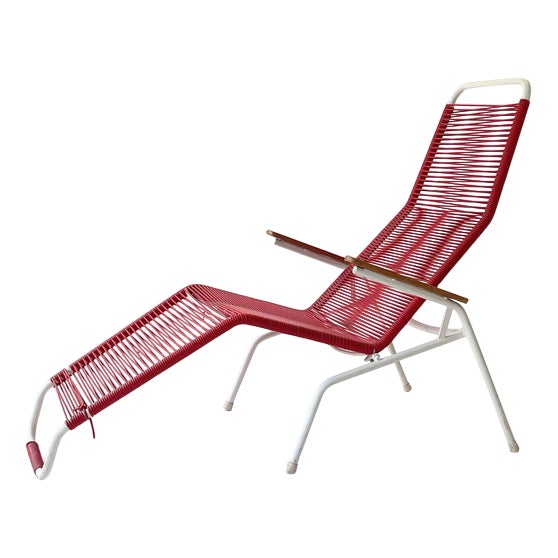 Vintage Spaghetti Garden Recliner from Elephant Möbel, 1970s For Sale