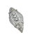 Art Deco Antique Art Deco Platinum & 14k Yellow Gold Diamonds Studded Brooch For Sale - Image 3 of 9