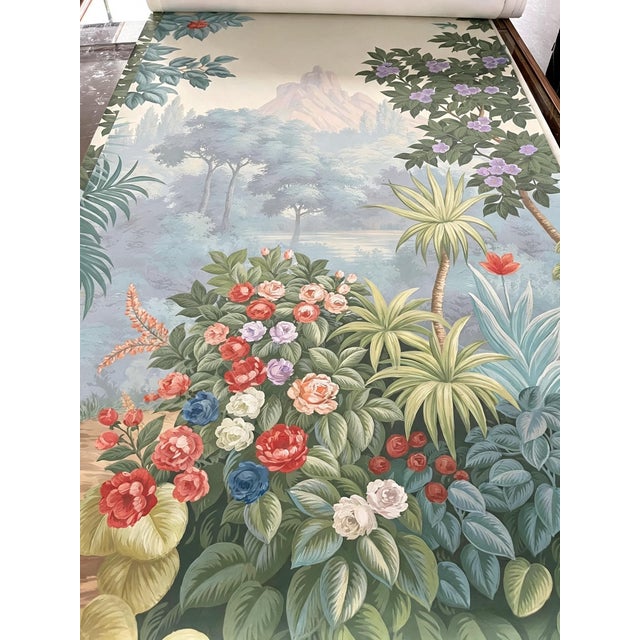 Not Yet Made - Made To Order Hand-Painted Neoclassical Garden Ruins Scenic Wall Panels, Set of 3 For Sale - Image 5 of 8
