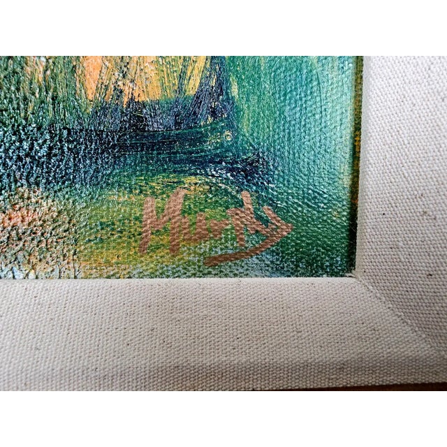 Patrick Murphy Landscape Oil on Canvas on Panel, Signed & Framed For Sale - Image 11 of 12