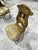 Gold Accent Chair With Lady Portrait – Elegant Baroque Style For Sale In Miami - Image 6 of 7
