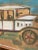 Wood 1980s " Car" Folk Art Painting by Jimmy Lee Sudduth For Sale - Image 7 of 12
