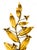 Vintage Italian Gilt Tole Floral Wall Sconces, Pair – Hollywood Regency / Italian Provincial For Sale In Houston - Image 6 of 9
