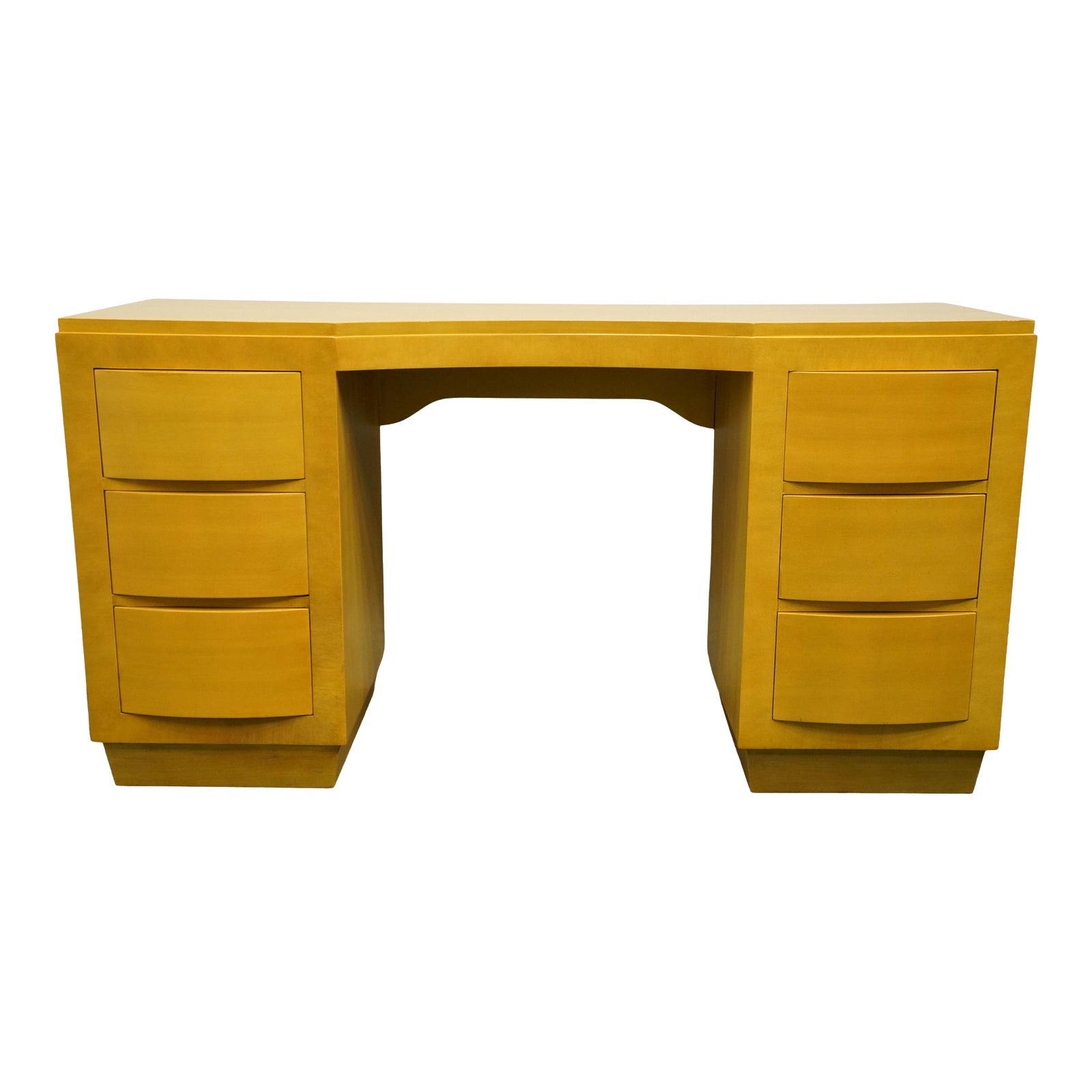 Rway / Northern Furniture MCM Mid Century Modern 56" Blonde Wood Vanity