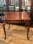 Vintage Queen Anne Revival Mahogany Flip-Top Game Table / Console Table For Sale - Image 15 of 15