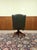 English Chesterfield Green Desk Chair For Sale - Image 4 of 8