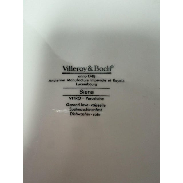 Ceramic 1980s Villeroy & Boch Siena Round Covered Vegetable Bowl with Lid For Sale - Image 7 of 7