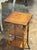 The Vintage Italian Bamboo and Oak Side Table is a unique and stylish piece of furniture that adds character to any room....