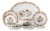 Porcelain Magnolia Dinner Service from Vista Alegre, Set of 61 For Sale