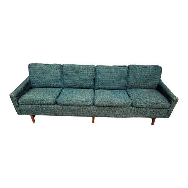1970s Thayer Coggin/ Milo Baughman Mid-Century Modern 4-Seater Sofa For Sale