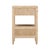 2020s Bristol Park Whitewashed Oak Wood Open Nightstand For Sale - Image 5 of 9